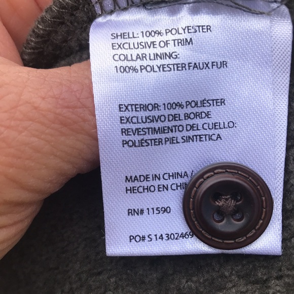 Original Weatherproof Vintage Mens Long Sleeve Knit Jersey, Gray, Size Medium - Picture 10 of 10